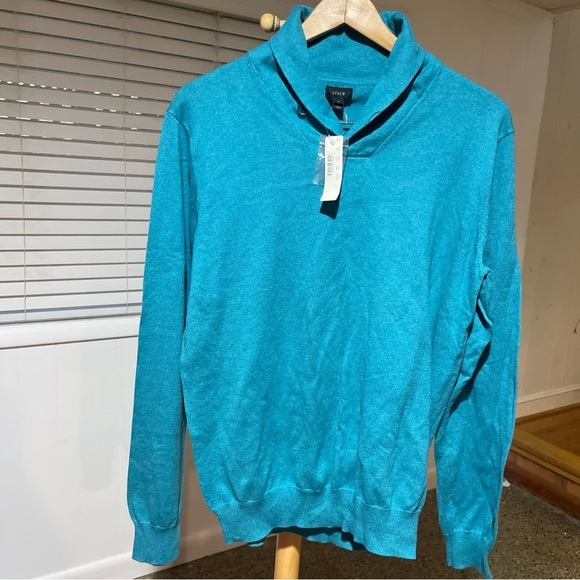 J. Crew Other - J. Crew Men's Turquoise Turtleneck Sweater size M